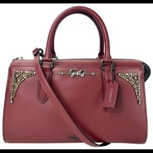 Coach X Selena Gomez bond bag Burgundy